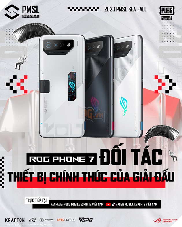 ASUS ROG đồng hành cùng các đội tuyển Việt Nam tại 2023 PMSL SEA Fall