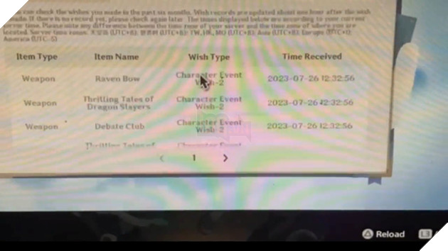 Genshin Impact gặp lỗi khi tự ý sử dụng Nguyên thạch của game thủ để gacha x10