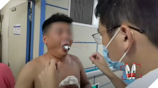 Người đàn ông kẹt bóng đèn trong miệng vì thực hiện thử thách ngớ ngẩn trên mạng