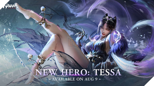 Naraka: Bladepoint tung trailer giới thiệu Hero mới Tessa và ấn định ngày ra mắt vào ngày 9/8