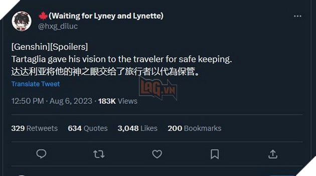 Genshin Impact: Leaker hé lộ chi tiết về Childe tại Fontaine và tương lai khá ảm đạm của anh 2