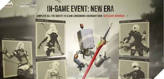 Naraka Bladepoint x NieR collab tung trailer xuất sắc và bắt đầu sự kiện vào ngày 9/8 2