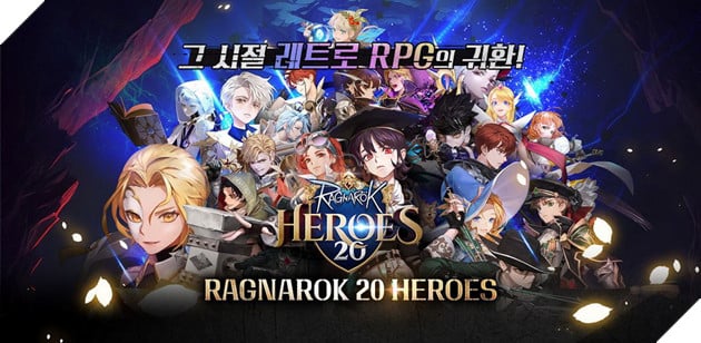 Gravity tiếp tục vắt cạn IP Ragnarok với dự án game mới mang tên Ragnarok 20 Heroes 2