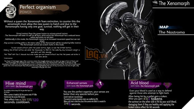 Quái vật không gian kinh điển Xenomorph sẽ chính thức đổ bộ vào Dead by Daylight 3