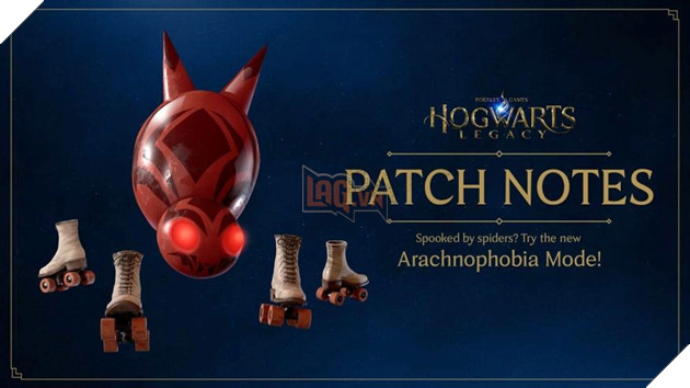 Hogwarts Legacy chính thức ra mắt chế độ dành cho những người mắc hội chứng sợ nhện 2