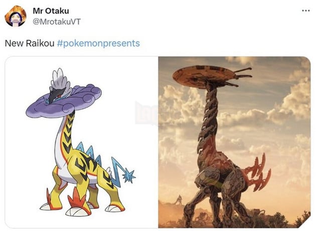Cộng đồng fan phát hoảng trước ngoại hình mới của Raikou huyền thoại trong Pokemon Scarlet and Violet 3