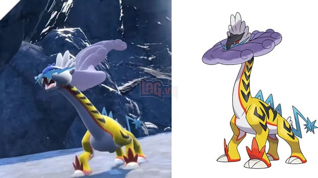 Cộng đồng fan phát hoảng trước ngoại hình mới của Raikou huyền thoại trong Pokemon Scarlet and