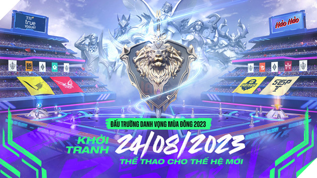 Chính thức khởi tranh giải đấu Liên Quân Mobile - Đấu tranh Danh vọng Mùa Đông 2023 từ ngày 24/08