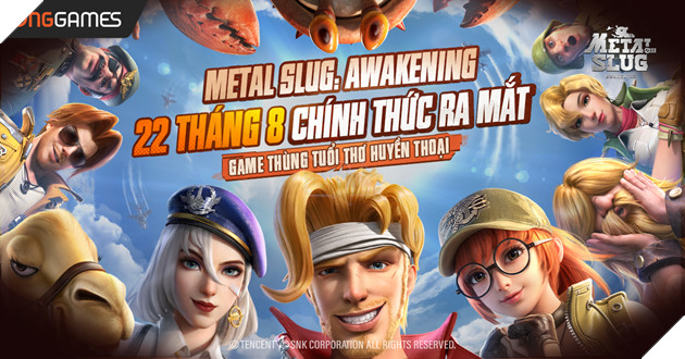 Metal Slug: Awakening ấn định ngày ra mắt chính thức ngay trong tháng 8