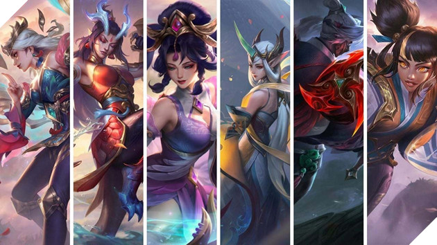 LMHT: Xuất hiện fanart loạt ái nữ trong nhóm trang phục Tiên Hiệp từ người hâm mộ tài năng