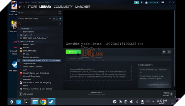 Hướng dẫn chơi Genshin Impact trên Steam Deck 6
