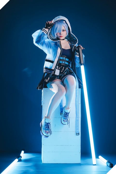 Chiêm ngưỡng bộ Cosplay Rem phiên bản hiện đại trong bộ Re:Zero − Starting Life in Another World 15