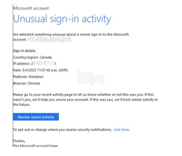 Microsoft đứng đầu danh sách bị giả mạo nhiều nhất Quý 2/2023