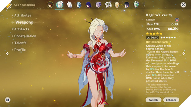 Genshin Impact: Top vũ khí 4 Sao tệ và kén người dùng nhất mà bạn nên tránh dùng 3