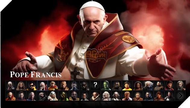 'Dính chưởng' AI, người nổi tiếng toàn cầu trở thành chiến binh MK và Street Fighter!