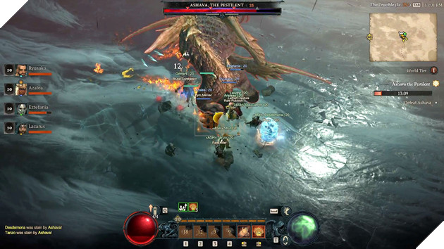 Diablo 4 sụt giảm hơn một nửa lượng người chơi mỗi ngày sau khi Season 1 ra mắt