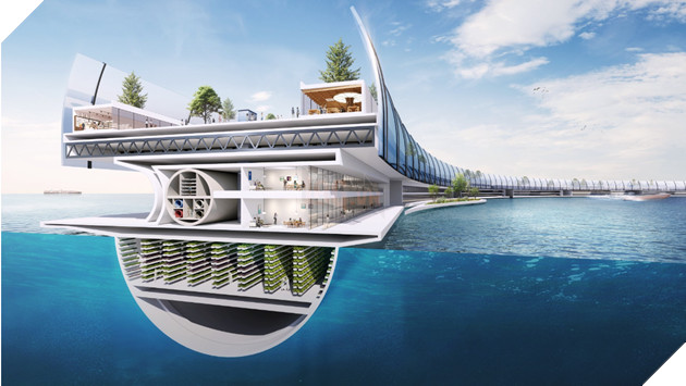 Nhật Bản lên kế hoạch xây dựng thành phố nổi chứa 40.000 người, thích ứng với biến đổi khí hậu