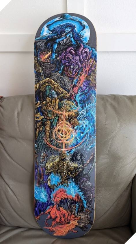 Nam game thủ khoe tấm ván trượt Elden Ring cực sắc nét khiến cộng đồng không khỏi ghen tị 3