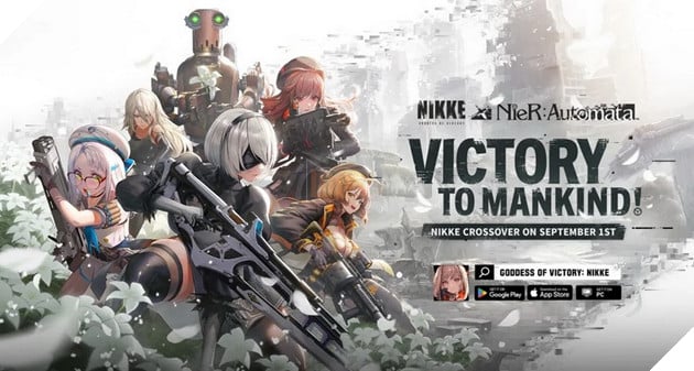 NIKKE chuẩn bị đợt hợp tác với với NieR Automata, đưa 2B 2A và Pascal vào nhân vật có thể chơi được