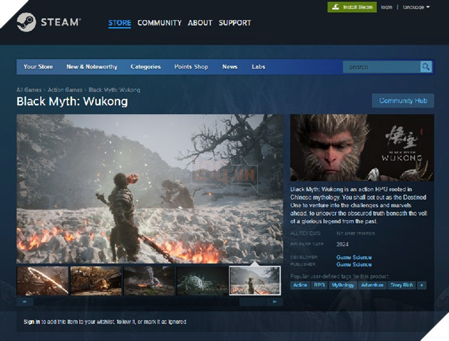 Black Myth: Wu Kong xác nhận thời điểm ra mắt chính thức ngay trên Steam