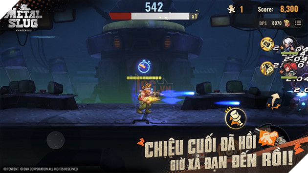 Rambo lùn xuất chiến! Metal Slug: Awakening chính thức đến tay game thủ ngày 22/8 2