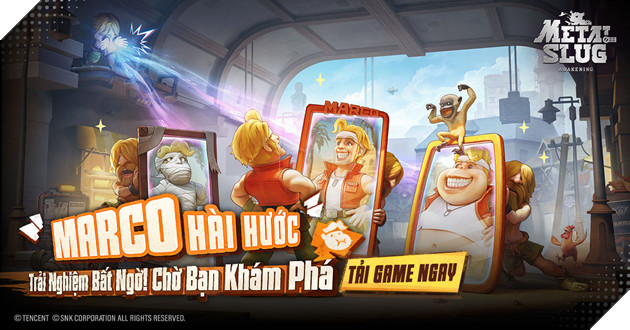 Rambo lùn xuất chiến! Metal Slug: Awakening chính thức đến tay game thủ ngày 22/8 4