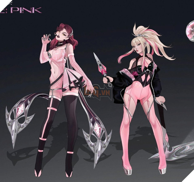 LMHT: Fan tự tay làm ra nhóm trang phục K/DA phiên bản mới