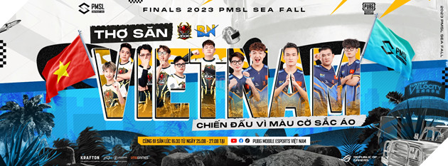 Lộ diện những thợ săn đại diện Việt Nam góp mặt tại Vòng Finals giải đấu 2023 PMSL SEA Fall