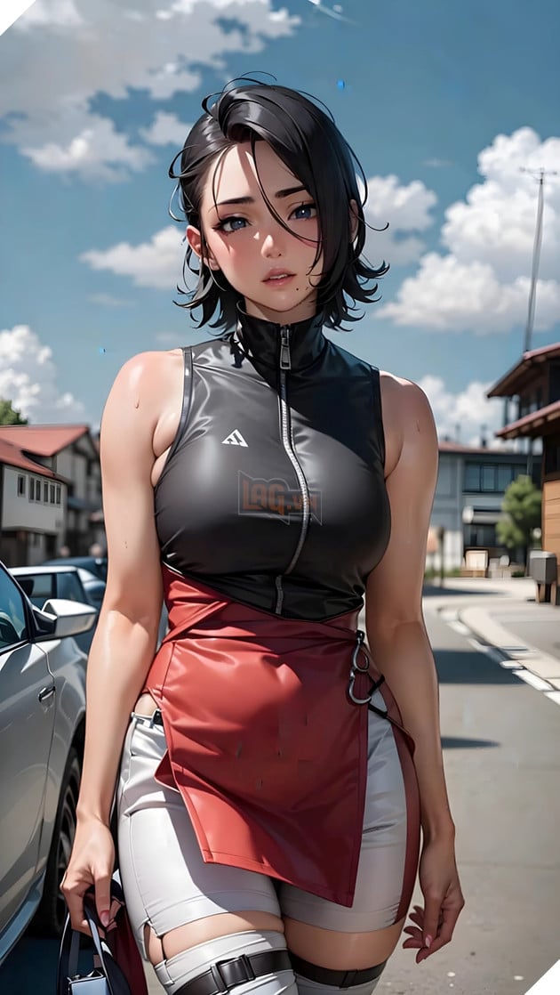 hình ảnh sarada aiart