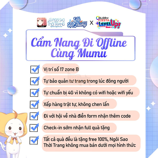 Những hoạt động cực hấp dẫn, nhận quà độc quyền Ngôi Sao Thời Trang VNG tại sự kiện Color Fiesta 2023 4