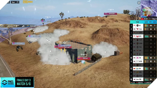 Chung kết 2023 PMSL SEA Fall ngày thi đấu cuối cùng - Alter Ego lên ngôi, BN. United mất vé PMGC 12