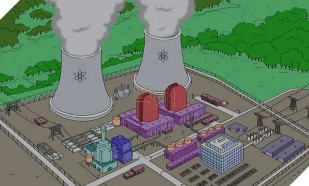 Gia đình Simpsons xả thải nhật bản