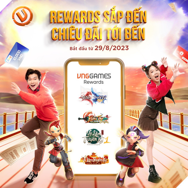 VNGGames Rewards chính thức ra mắt: Nhập hội Rewards nhận ngay Macbook M2 2