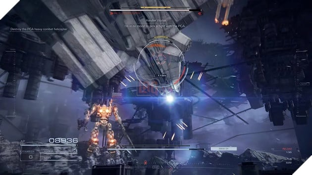 Armored Core 6: Một chút gợi ý để vượt qua con trùm khởi động mang tên AH12: HC Helicopter 2