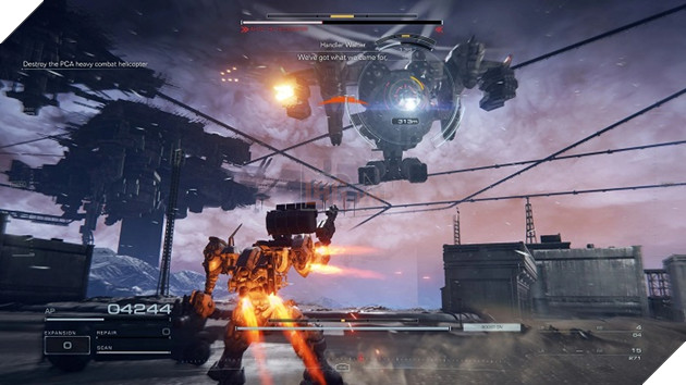 Armored Core 6: Một chút gợi ý để vượt qua con trùm khởi động mang tên AH12: HC Helicopter 3