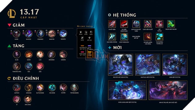 LMHT: Chi tiết bản cập nhật 13.17 chính thức - Nerf nặng Naafiri và cân bằng nhiều tướng ngoài meta