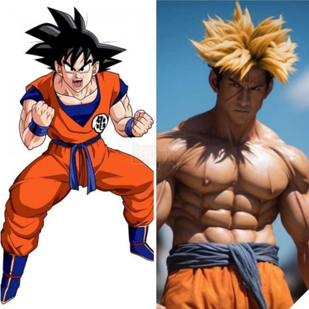 Bất ngờ với loạt nhân vật Dragon Ball siêu chân thực được tạo lại thông qua AI 