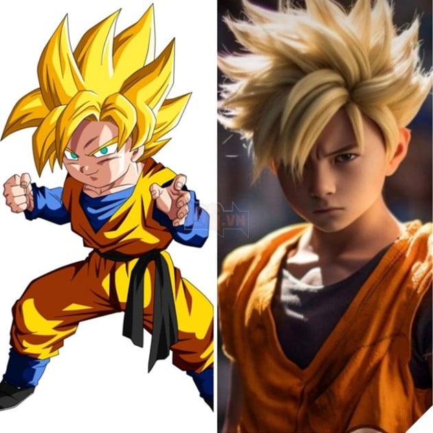 Bất ngờ với loạt nhân vật Dragon Ball siêu chân thực được tạo lại thông qua AI 