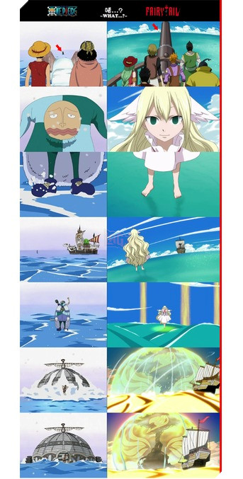 fairy tail lấy cảm hứng one piece