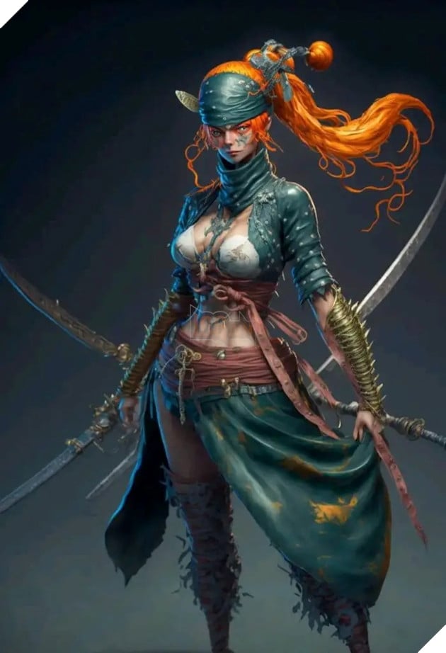 Khi băng Mũ Rơm One Piece được biến thành các ninja bởi AI thì sẽ như thế nào? 6