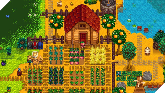 Game thủ Stardew Valley chia sẻ nông trại cực kì ấn tượng của mình sau khi trải qua năm thứ 20