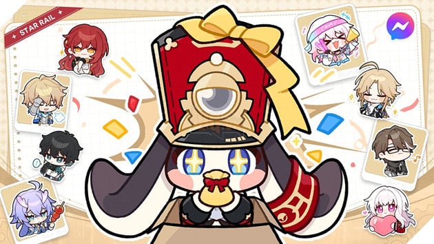Hướng dẫn cách tải dàn sticker Honkai: Star Rail cực xịn vào điện thoại di động của bạn