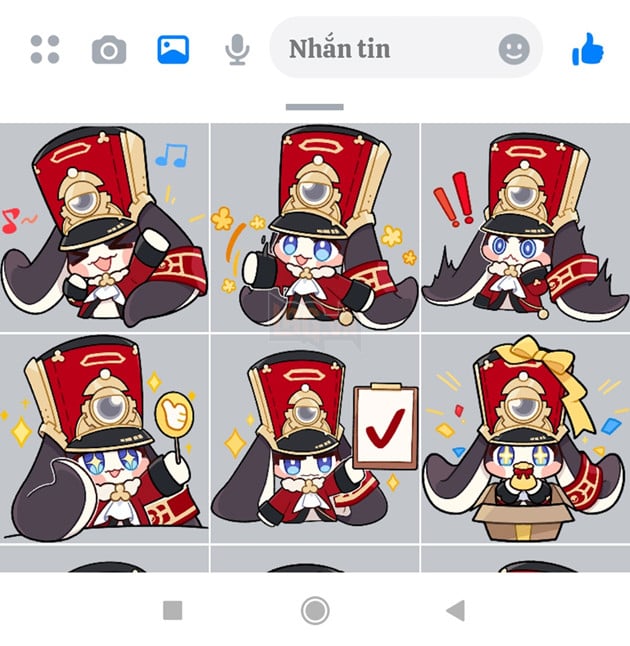 Hướng dẫn cách tải dàn sticker Honkai: Star Rail cực xịn vào điện thoại di động của bạn