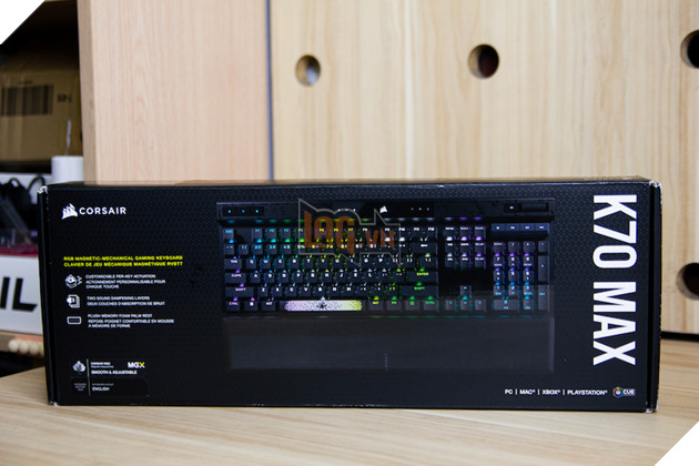 Review CORSAIR K70 Max: Bàn phím gaming đầu tiên của CORSAIR được trang bị switch từ-cơ học MGX
