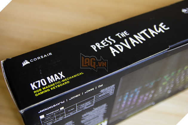 Review CORSAIR K70 Max: Bàn phím gaming đầu tiên của CORSAIR được trang bị switch từ-cơ học MGX