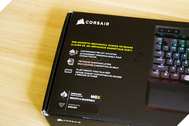 Review CORSAIR K70 Max: Bàn phím gaming đầu tiên của CORSAIR được trang bị switch từ-cơ học MGX