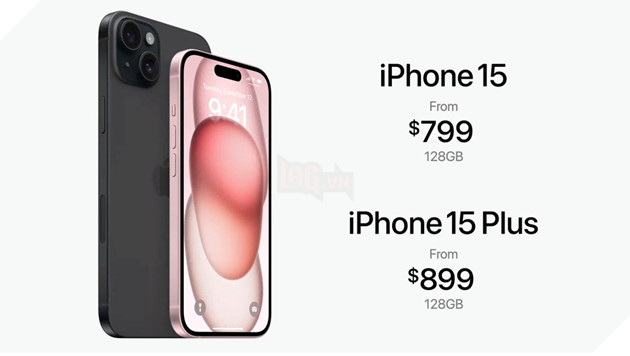 Apple trình làng iPhone 15 và iPhone 15 Plus với Dynamic Island, chip A16 và USB-C 8