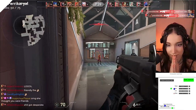 Nữ streamer chơi Valorant bằng thiết bị truyền sóng não khiến cộng đồng xôn xao