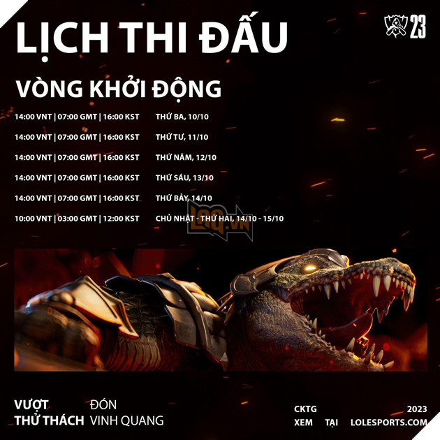 Giới Thiệu Chung Kết Thế Giới Liên Minh Huyền Thoại 2023 3