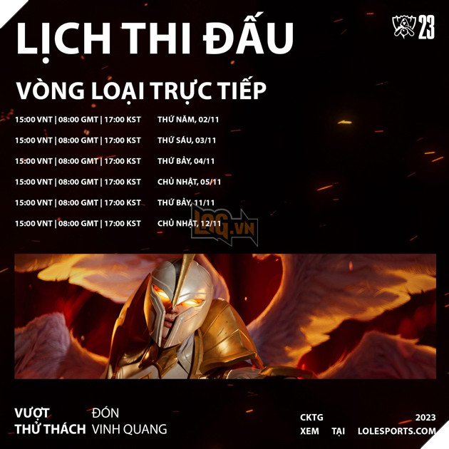 Giới Thiệu Chung Kết Thế Giới Liên Minh Huyền Thoại 2023 4